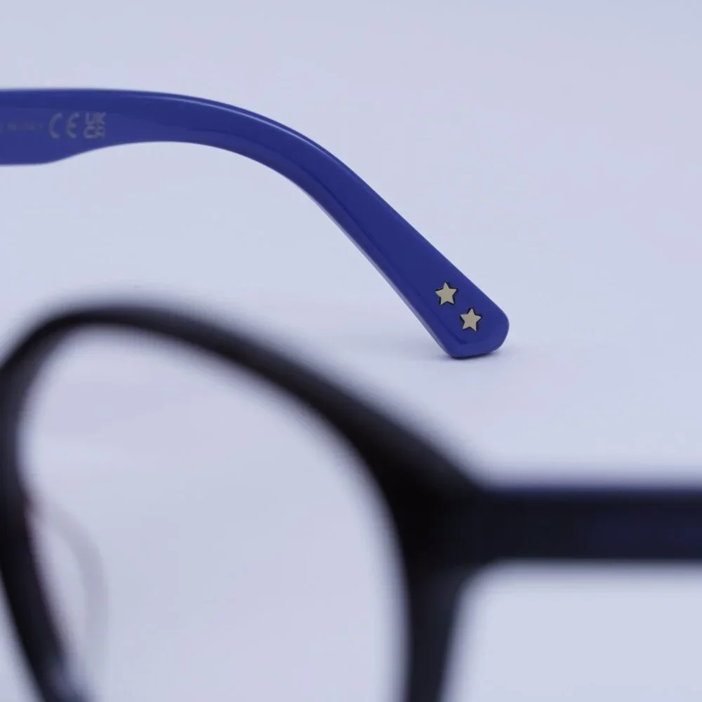 Final Price! Dior LaParisienneDiorO S3I 1000 Black/Blue Eyeglasses 56mm - Picture 6 of 11